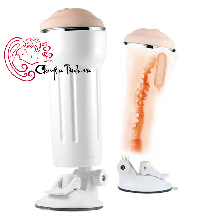 Cốc thủ dâm gắn tường rung mạnh kích thích chuẩn HOT