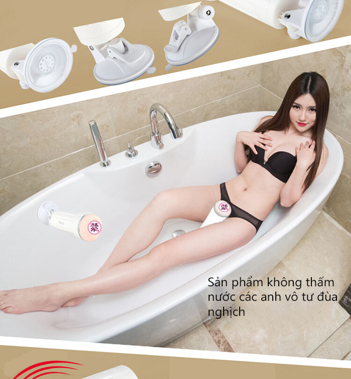 Cốc thủ dâm gắn tường rung mạnh kích thích chuẩn HOT