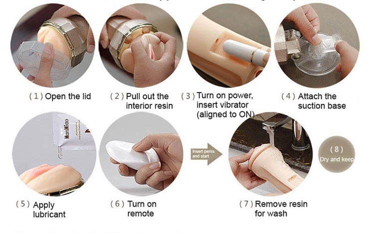 Cốc thủ dâm ManMiao Gold siêu bền gắn tường kích thích cực mạnh Cốc thủ dâm ManMiao Gold siêu bền gắn tường kích thích cực mạnh