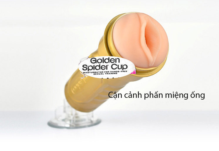Âm đạo giả rung gắn tường Spider Man Gold cực phê giá tốt Âm đạo giả rung gắn tường Spider Man Gold cực phê giá tốt