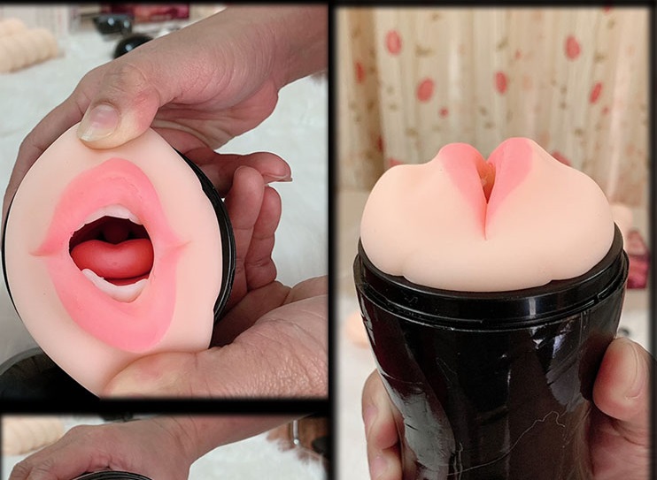 Âm đạo giả 2 đầu cao cấp Masturbator kích thích đỉnh cao