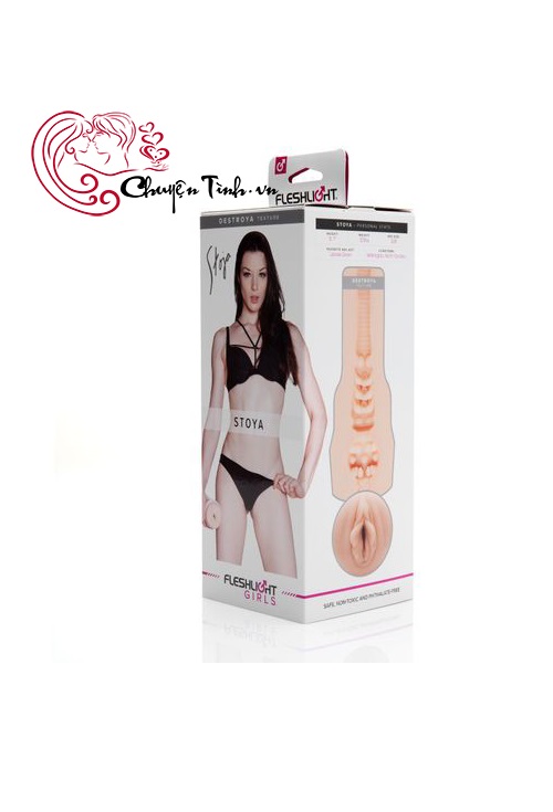 Âm đạo giả Fleshlight Stoya Mỹ silicon cao cấp thủ dâm nam 