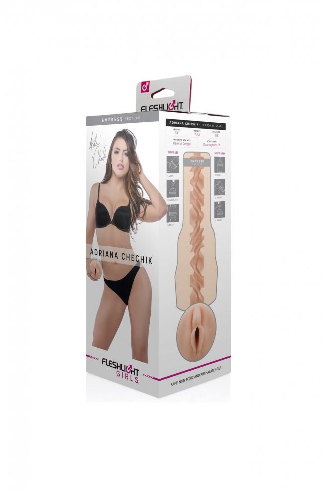 Âm đạo giả Fleshlight Girls Adriana Chechik silicon + ABS cao cấp