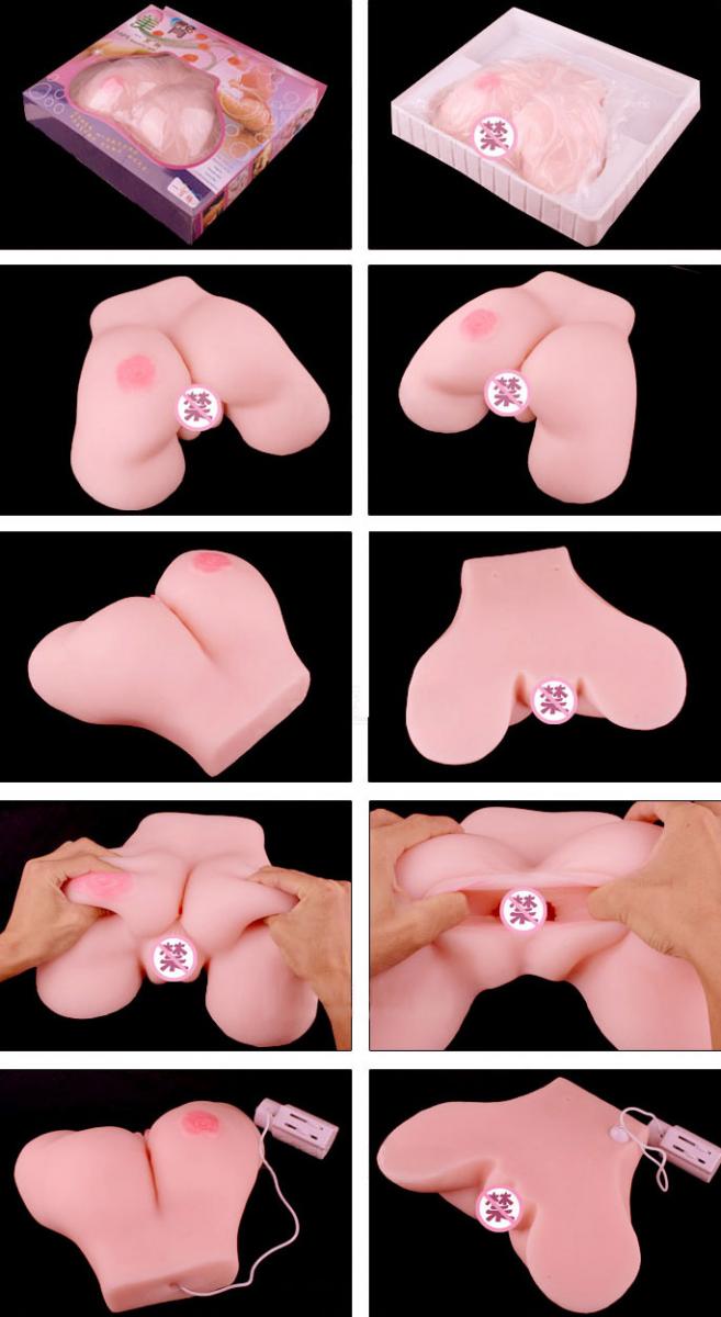 Âm đạo giả vòng 3 quyến rũ silicone đàn hồi cao kích thích