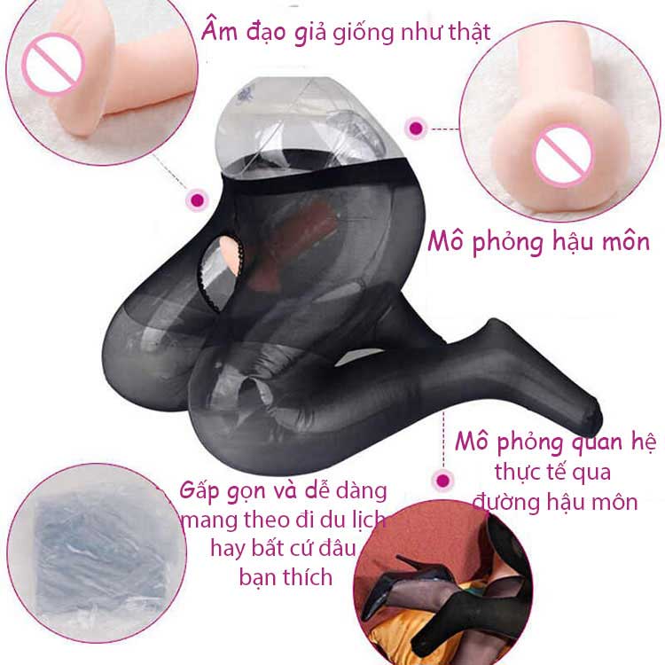 Búp bê bơm hơi bán thân PVC đàn hồi an toàn Nhật Búp bê bơm hơi bán thân PVC đàn hồi an toàn Nhật