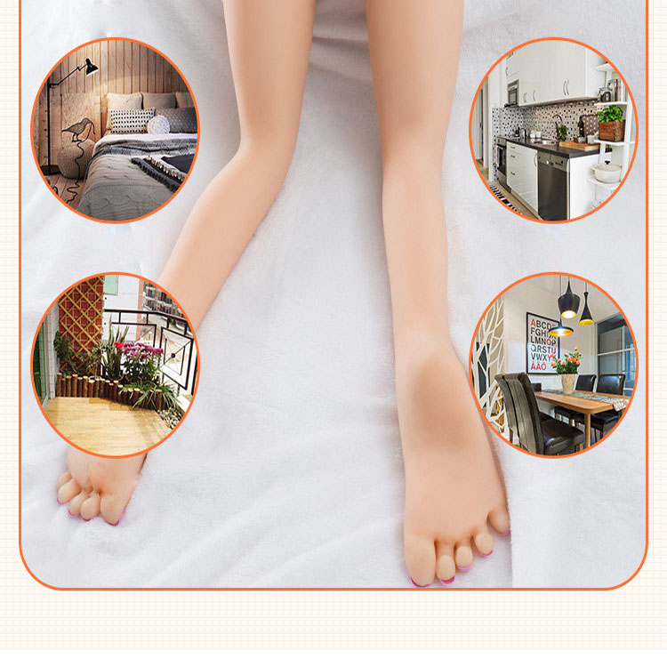 Búp bê silicon nửa người chân thực đẹp như gái thật