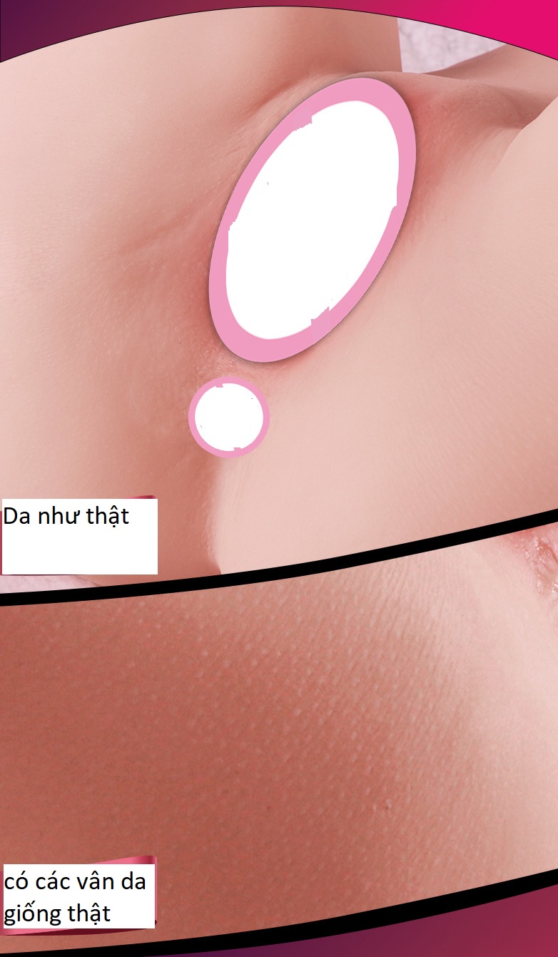 Mông giả nguyên khối mông úp chổng rung rên siêu thực