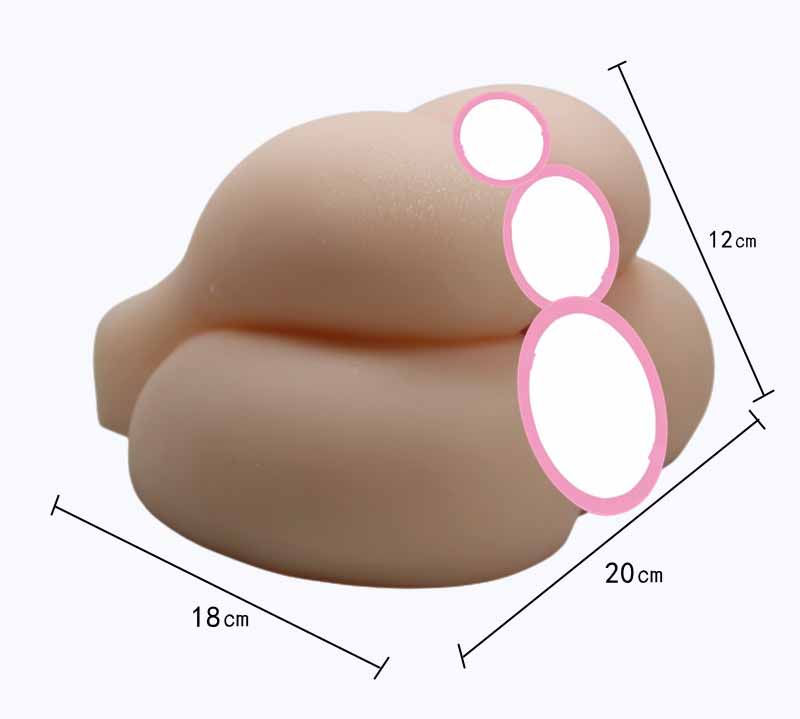 Âm đạo giả mông đôi mềm mại silicon như thật kích thích thăng hoa