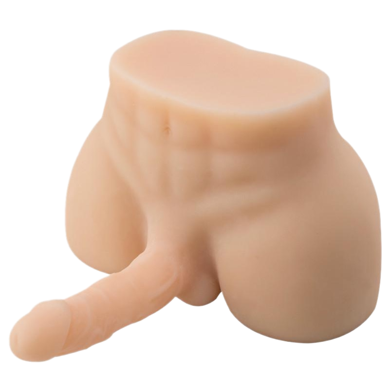 Mông giả silicon nguyên khối có dương vật kích thích sinh lý nam 