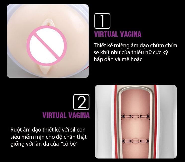 Máy bú mút Leten tự động như thật, tăng khoái cảm tối ưu