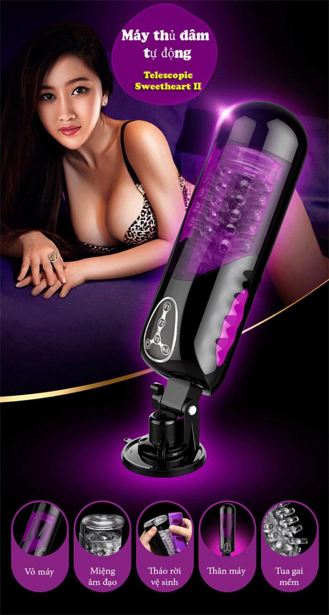 Máy thủ dâm EASYLOVE tự động cao cấp kích thích cực mạnh