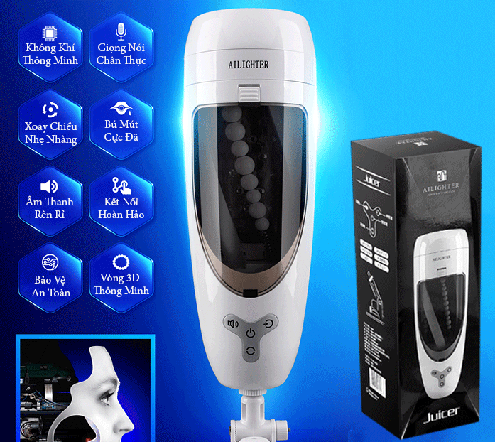 Máy Thủ Dâm Juicer Tự Động Cao Cấp Hàng Chính Hãng Mới