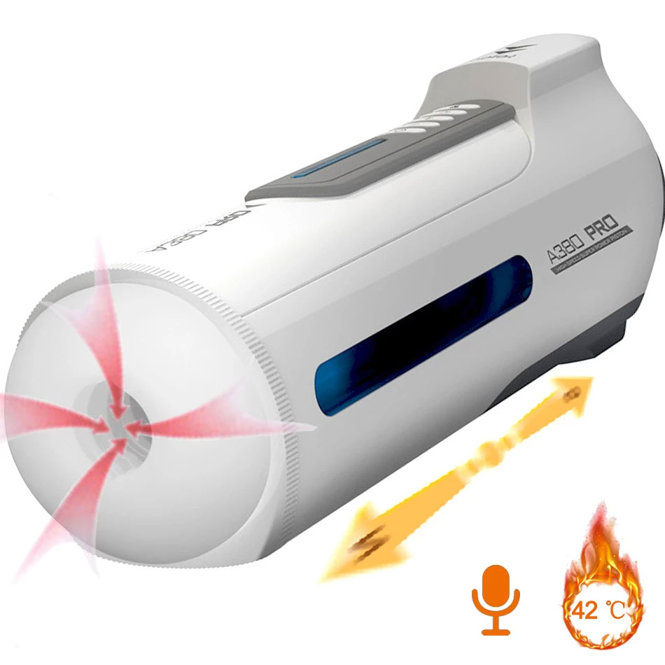 Máy thủ dâm tự động Leten A380 Pro chất liệu silicon ABS cao cấp