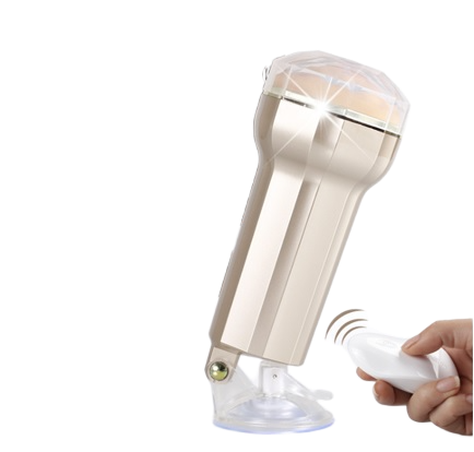Âm đạo giả cao cấp Manmiao điều khiển từ xa rung gắn tường 