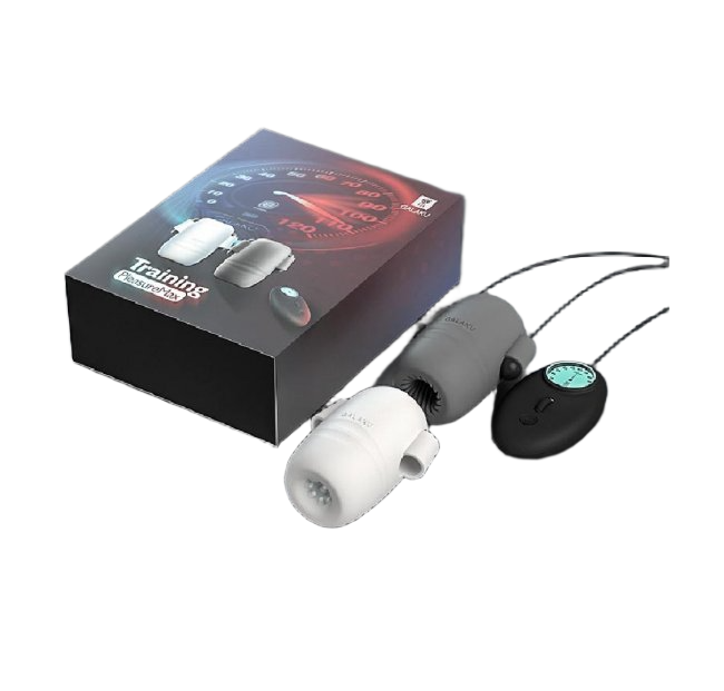 Bộ thủ dâm nam 2 đầu Galaku rung mạnh silicon ABS kích thích tối đa 