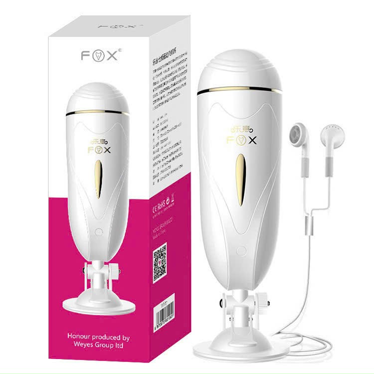 Âm đạo giả gắn tường fox rung rên siêu thực, kích thích cực đỉnh