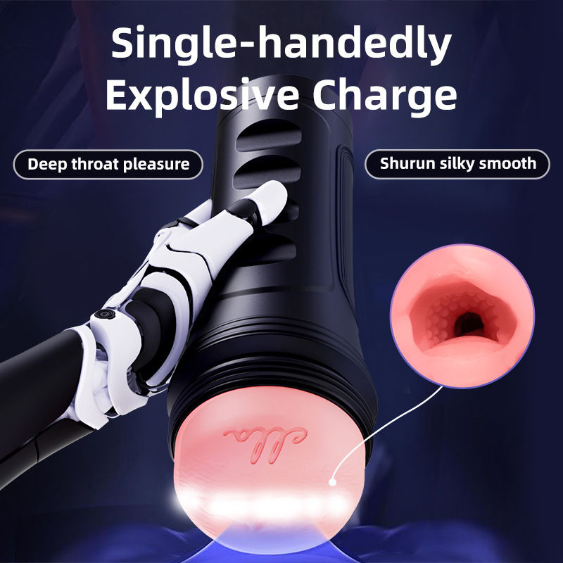 Cốc đèn pin đầu trâu siêu sáng 7 chế độ rung, bền bỉ