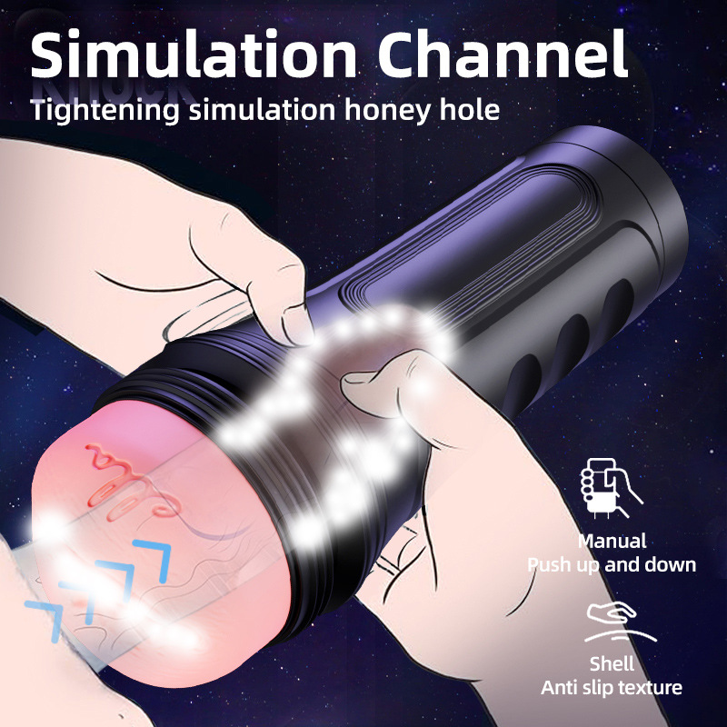 Cốc đèn pin đầu trâu siêu sáng 7 chế độ rung, bền bỉ