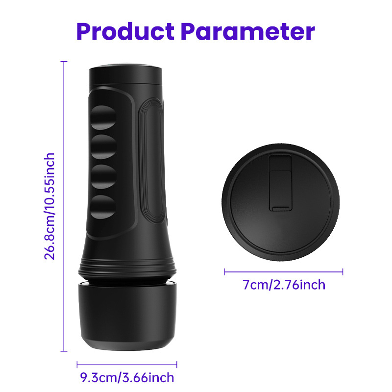 Cốc đèn pin đầu trâu siêu sáng 7 chế độ rung, bền bỉ