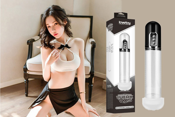 Máy tập Lovetoy Maximizer Worx VX5 tăng kích thước hiệu quả