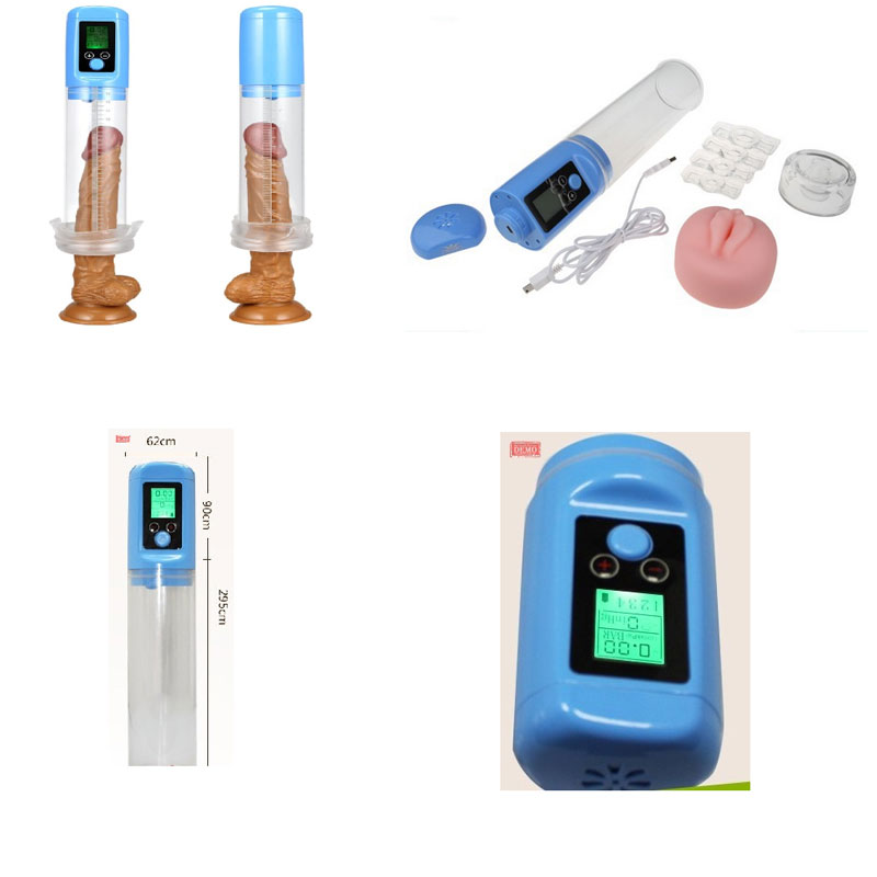 Máy tập tăng kích thước dương vật tự động, LCD sắc nét, hiệu quả nhanh