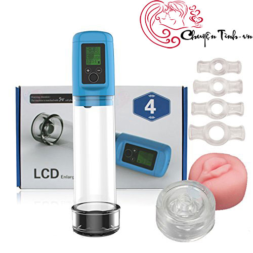 Máy Tập Tăng Kích Thước Dương Vật Tự Động Màn Hình LCD 