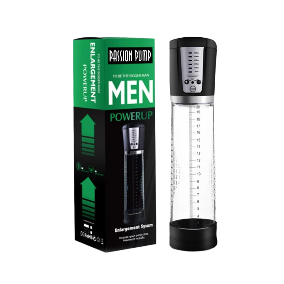Máy tập Penis Pump tự bơm hút pin sạc tăng kích thước hiệu quả 