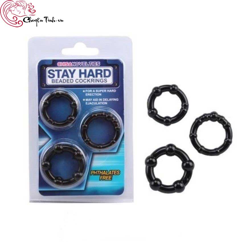 Vòng bi chống xuất tinh sớm Stay Hard tăng khoái cảm hiệu quả