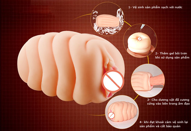 Âm Đạo Silicon Mềm Mịn Loveaider Plump Thiết Kế Độc Đáo