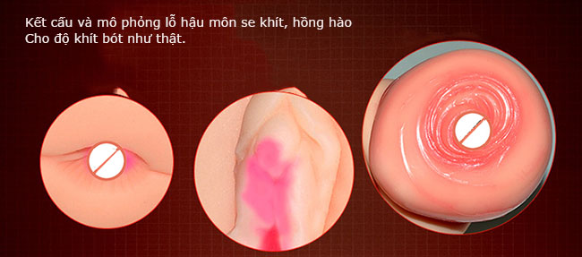 Âm Đạo Silicon Mềm Mịn Loveaider Plump Thiết Kế Độc Đáo