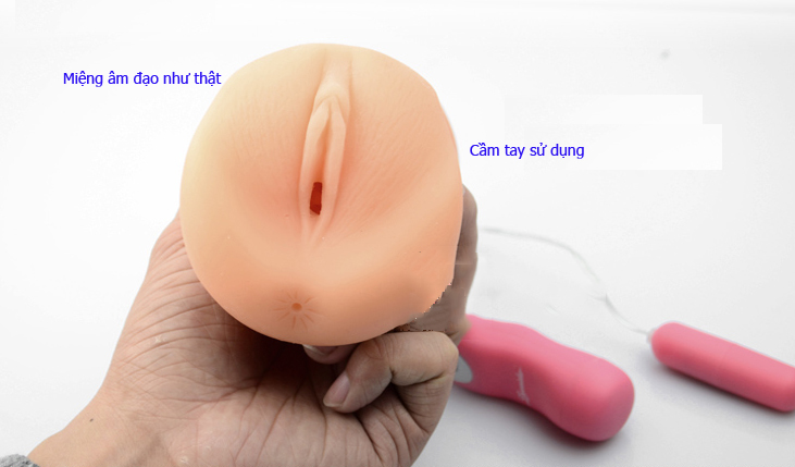 Âm đạo silicon rung cao cấp Loveaide chất liệu an toàn bền