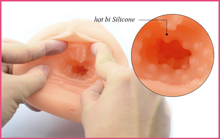 Âm đạo silicon rung cao cấp Loveaide chất liệu an toàn bền