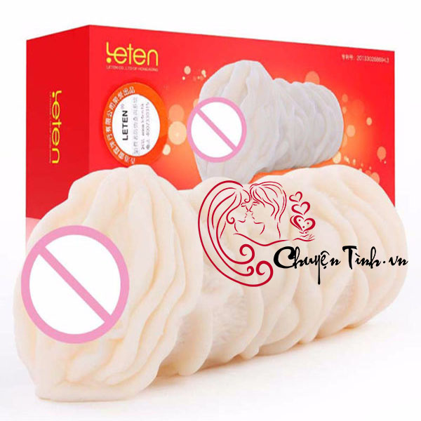 Leten Premium 3D Red Core Realistic Silicone Masturbator