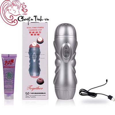 Cốc thủ dâm 2 đầu Together chất lượng cao, kích thích cực đã