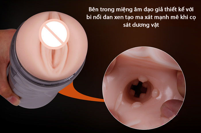 Cốc thủ dâm 2 đầu Together chất lượng cao, kích thích cực đã
