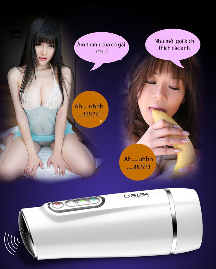 Âm Đạo Giả Tự Động Co Bóp Rung Như Thật Siêu Thực
