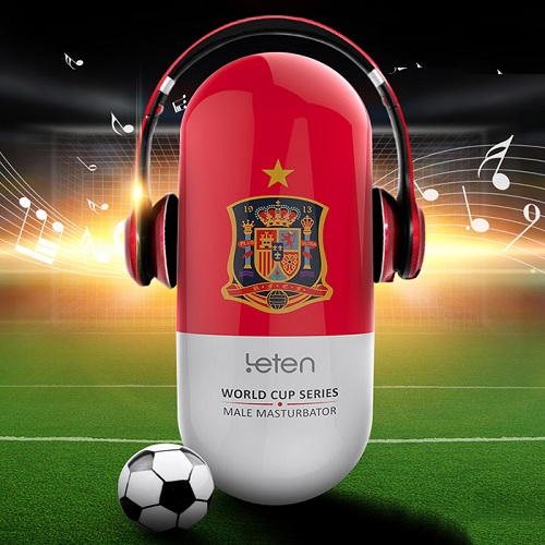 Cốc thủ dâm Leten Football rung mạnh sạc điện tiện lợi