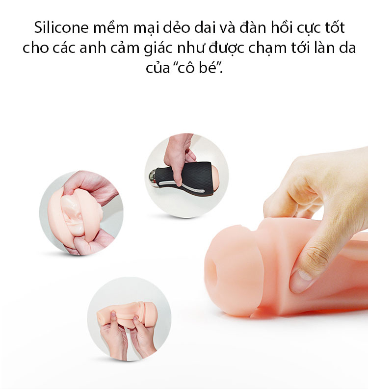 Cốc Thủ Dâm 3D Nalone Rung Bluetooth Kích Thích Mạnh Mẽ