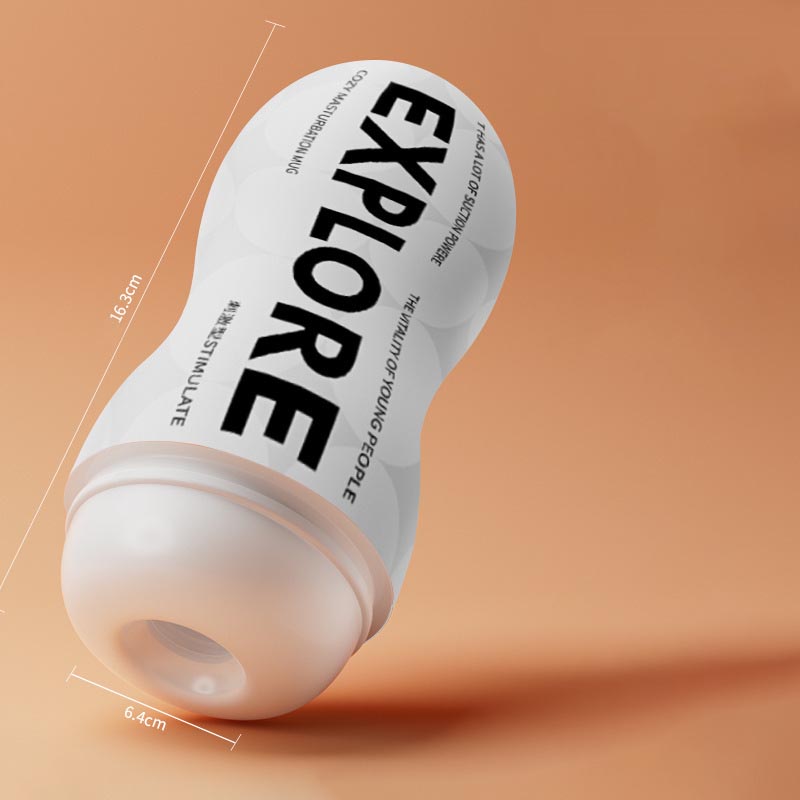 Male Anal Masturbation Cup ABS Silicone Pleasure Toy