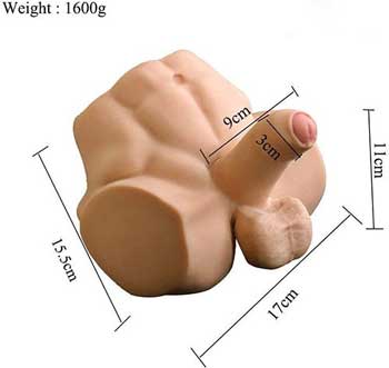 Dương vật giả kèm hậu môn rung cho nam gay