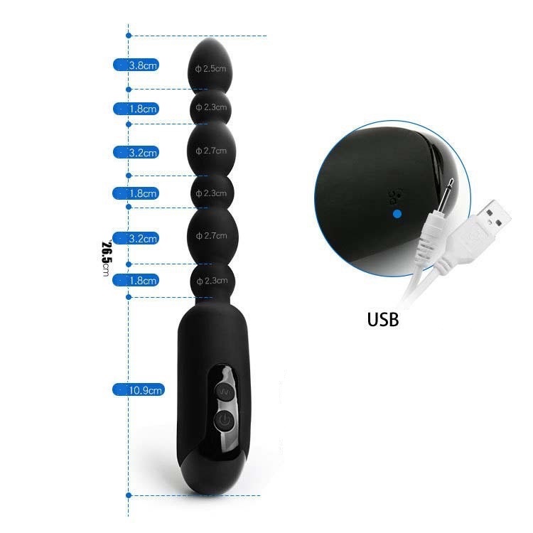 Plug hậu môn rung mạnh kích thích tuyến tiền liệt cực đã