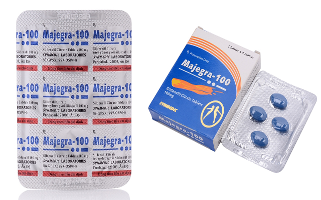 Majegra 100mg Ấn Độ Thuốc Cương Dương Tăng Sinh Lực Mạnh