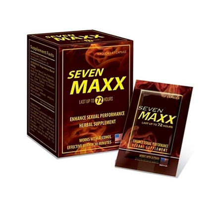 Viên uống thảo dược tăng cường sinh lý Seven Max USA chất lượng