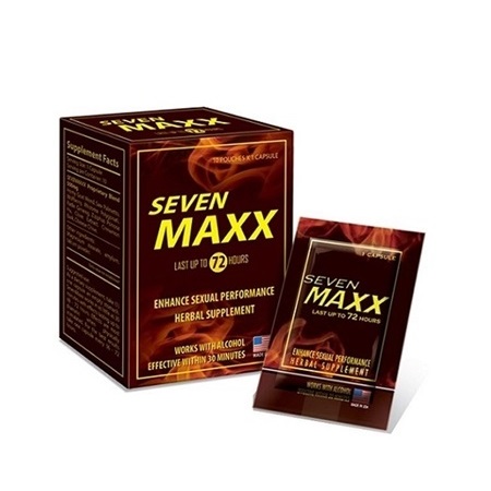 Viên uống thảo dược tăng sinh lý nam Seven Max USA 