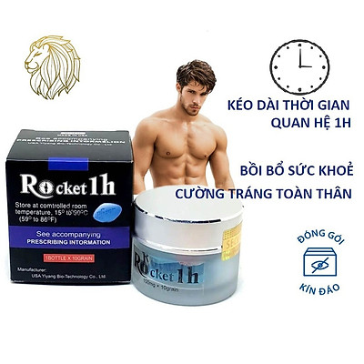 Viên Rocket 1h Mỹ chính hãng 10 viên tăng cường sức khỏe