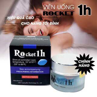 Viên Rocket 1h Mỹ chính hãng 10 viên tăng cường sức khỏe