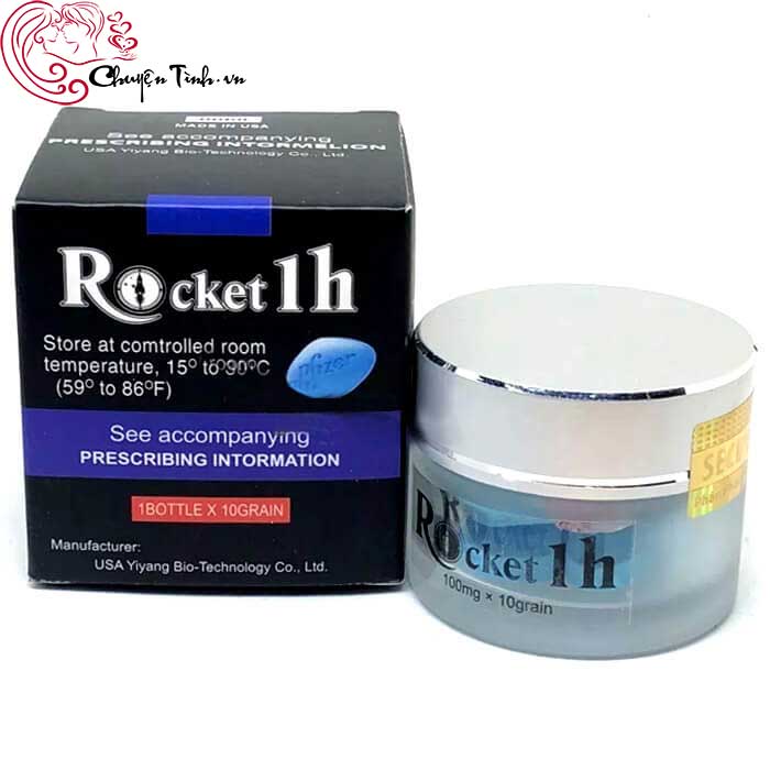 Viên uống Rocket 1h tăng sinh lý nam xuất tinh sớm Mỹ chính hãng 