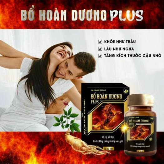 Thảo dược tăng sinh lực Bổ hoàng dương plus cải thiện sức khỏe