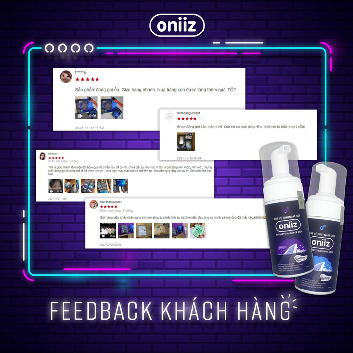  Mua Bọt vệ sinh nam giới Oniiz giá tốt