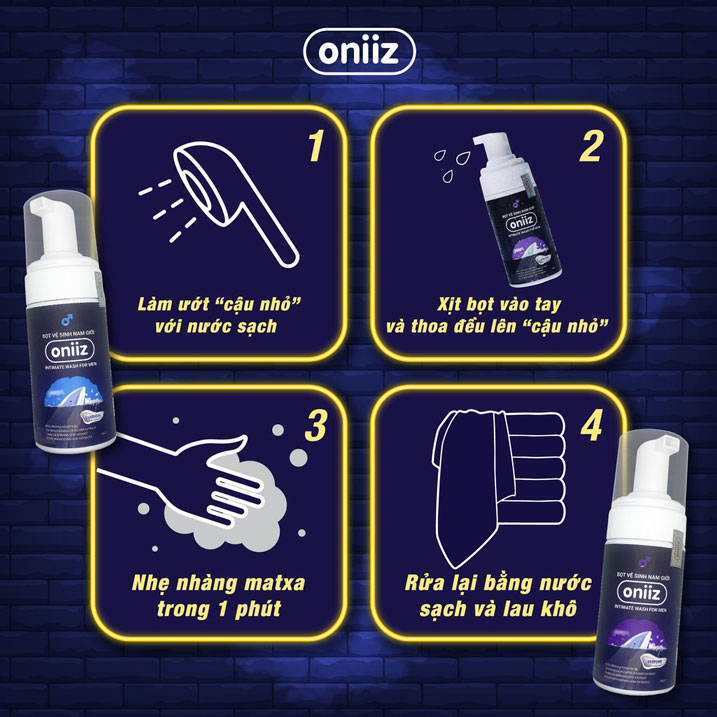  Mua Bọt vệ sinh nam giới Oniiz giá tốt